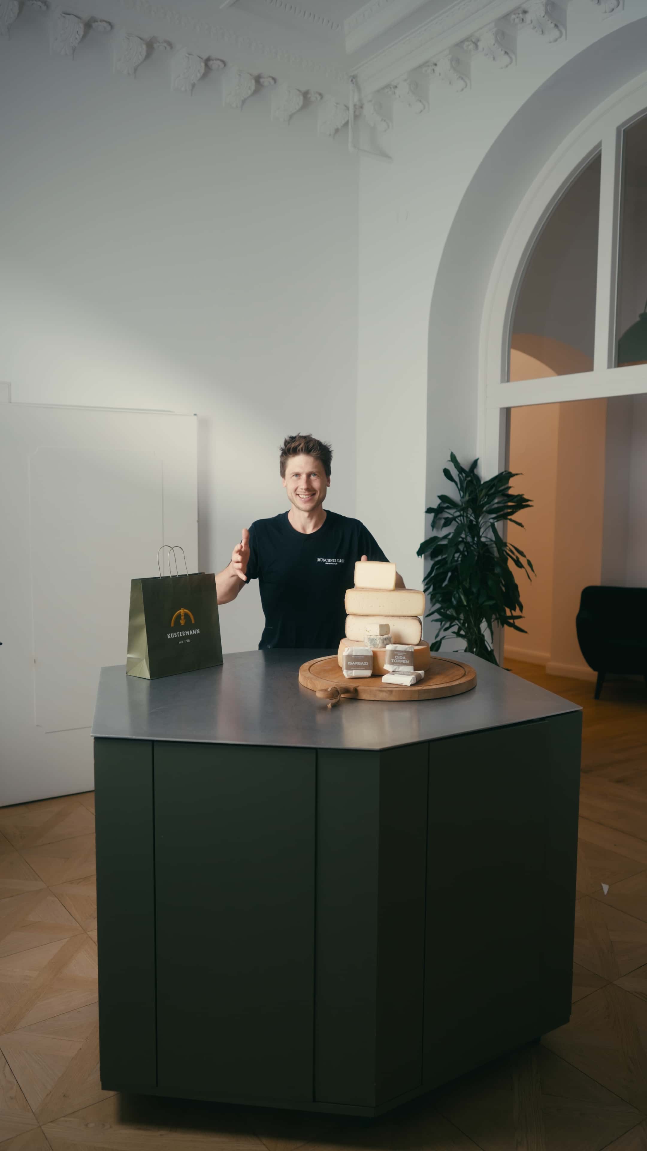 Münchner Käse Manufaktur Produktion